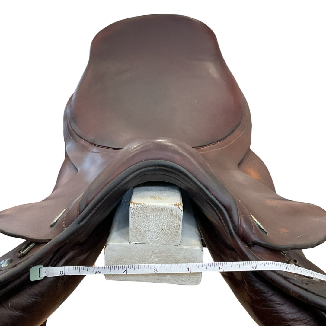 17.5" Harry Dabbs Jaguar Wide Used Hunter/Jumper Saddle - H