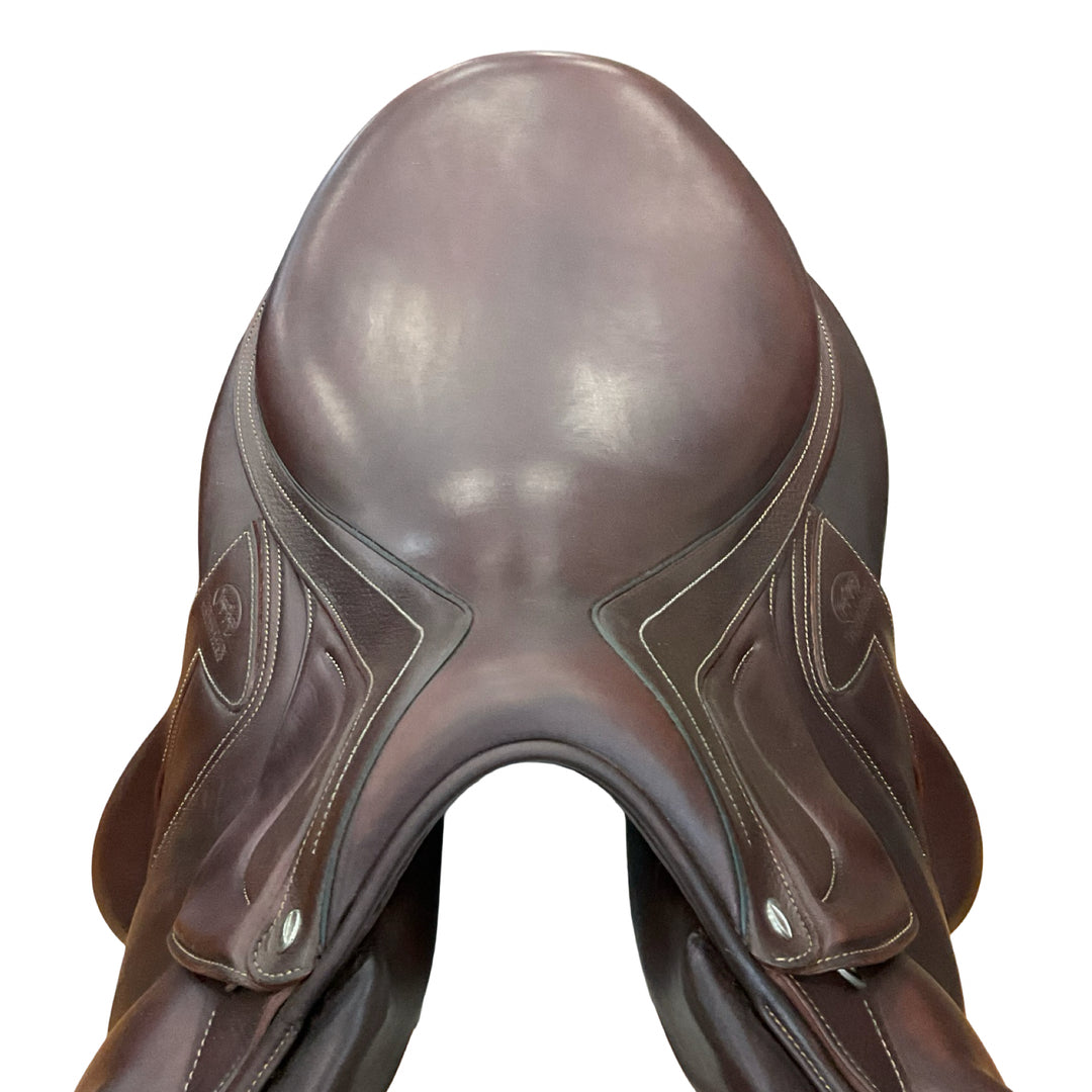 18-18.5" Devoucoux Chiberta Lab Medium Used Hunter/Jumper Saddle