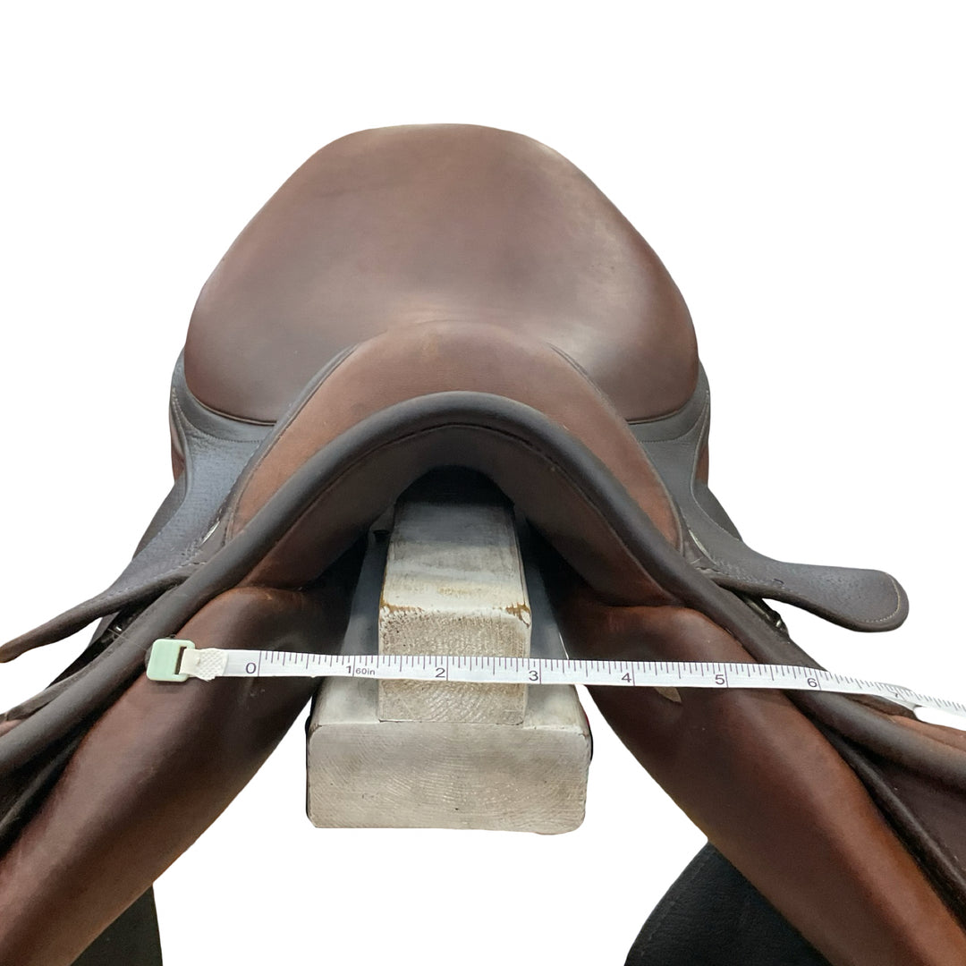 17.5" Antares Spooner Wide Used Hunter/Jumper Saddle