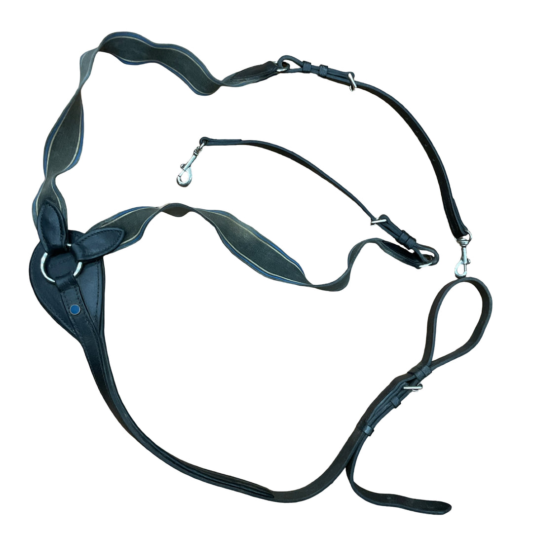 Stubben Full Breastplate w/ Elastic Black Used