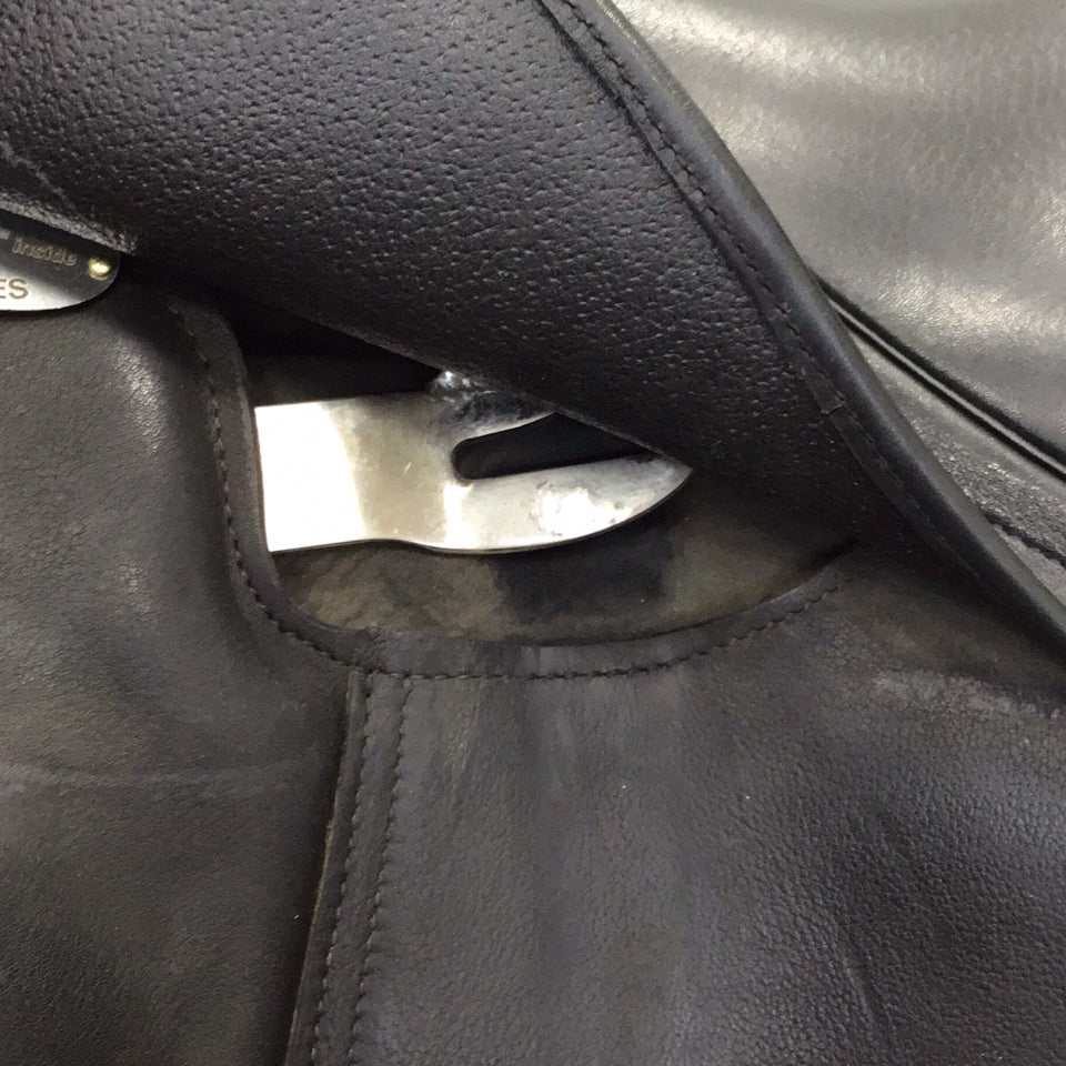 16" Dynamic Monoflap Narrow Used Dressage Saddle - H