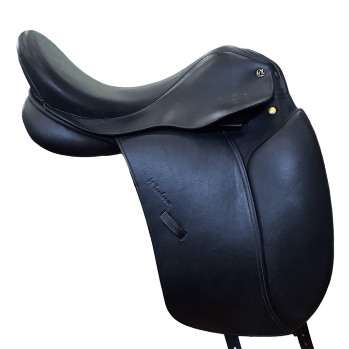 17.5" M. Toulouse Aachen Med/Narrow Used Dressage Saddle - H