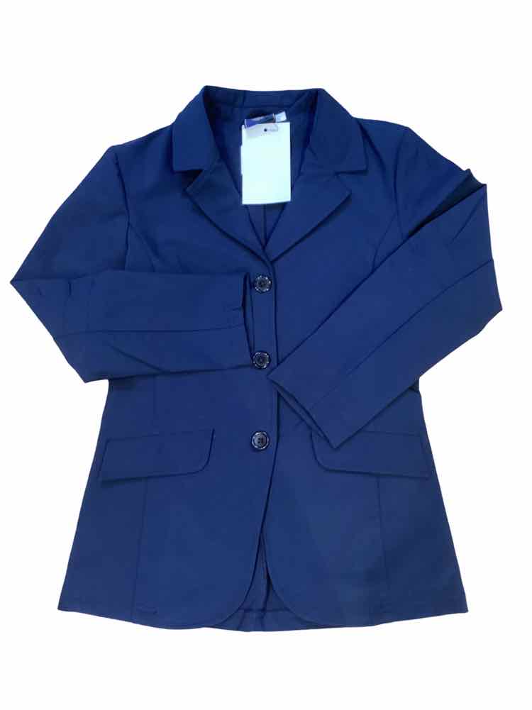 Ovation new childs size 16 navy show coat B