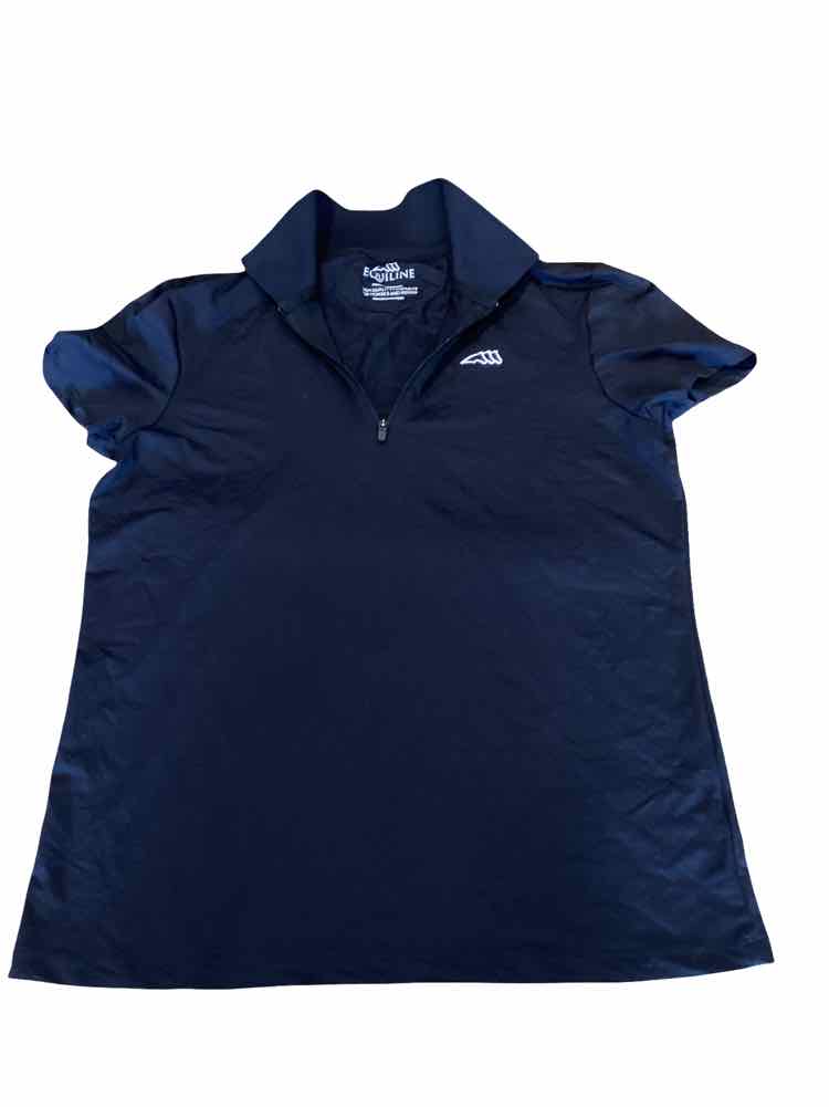 EQUILINE LG 1/4 Zip Mesh Shirt USED B