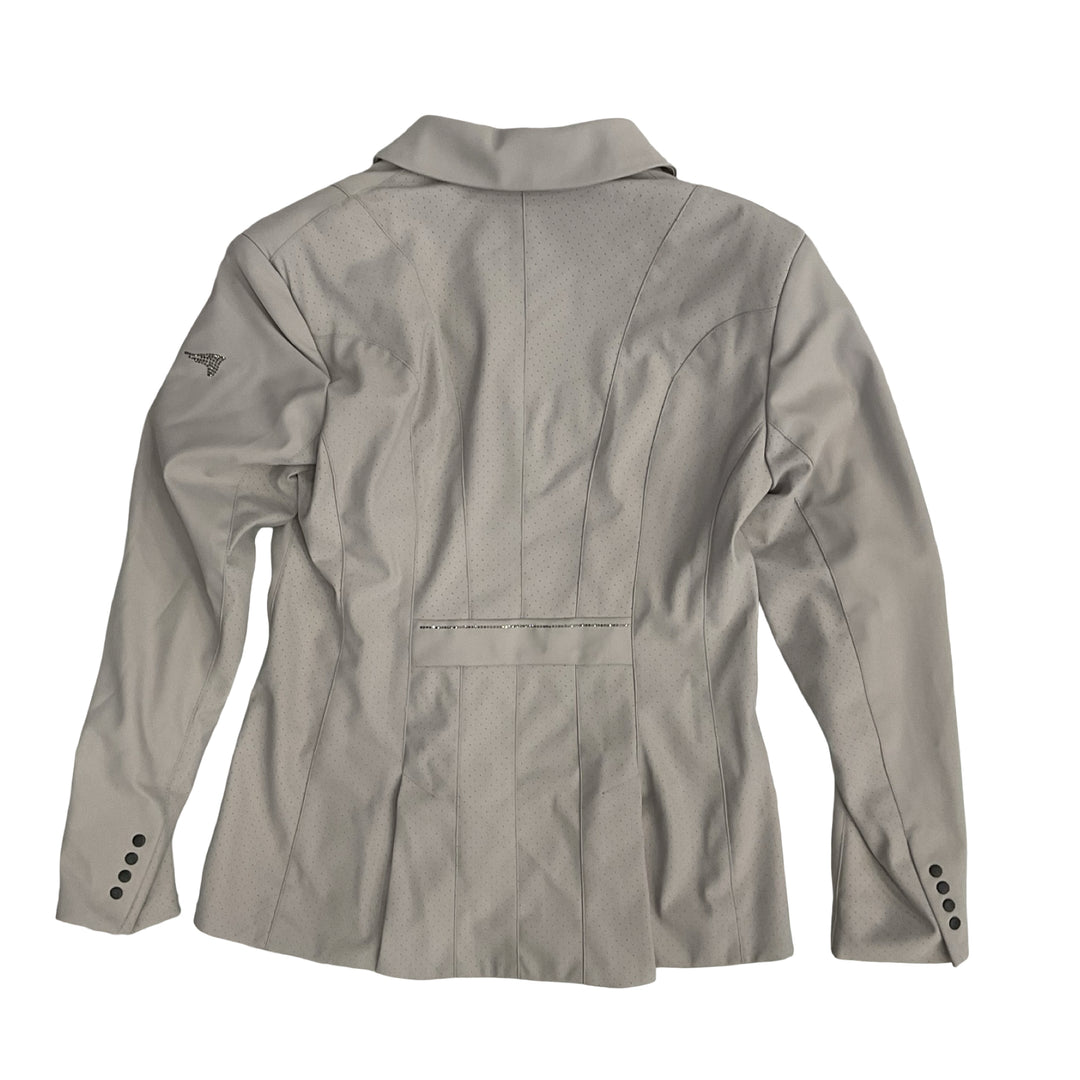 EuroStar Women's 36 Lucia Competition Jacket Faded Grey New