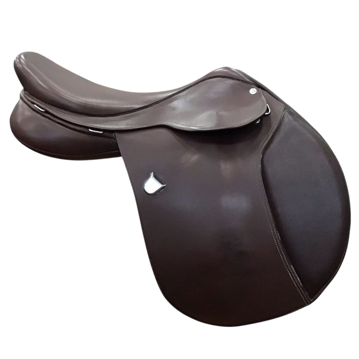 18" Bates Caprilli Close Contact Adjustable Used Hunter/Jumper Saddle - H