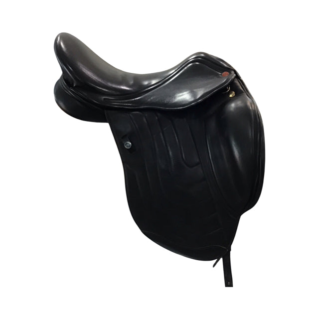 17.5" Comfort Elite Cadence MW Tree Used Monoflap Dressage Saddle - C