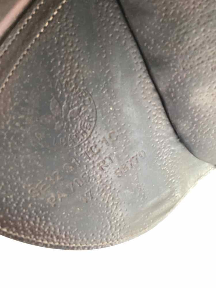 17" CWD SE32 Mademoiselle Buffalo leather used close contact saddle