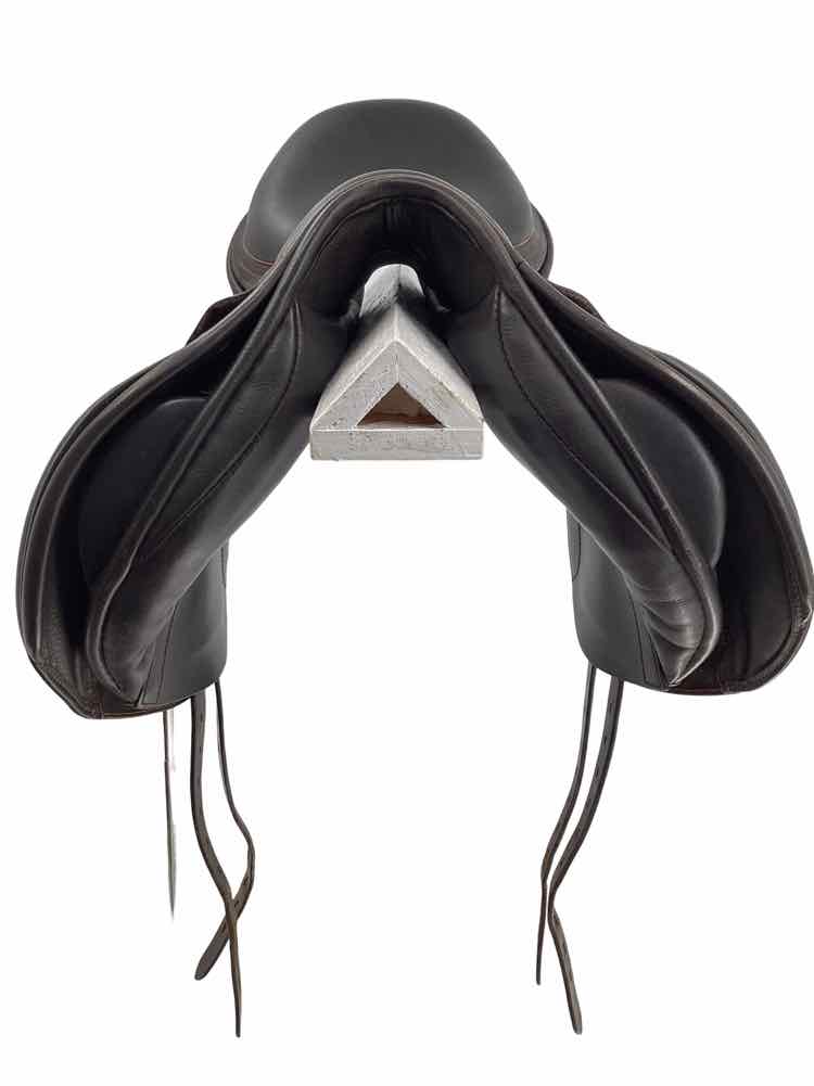 17" Black Country Mono flap wool used jumping saddle B