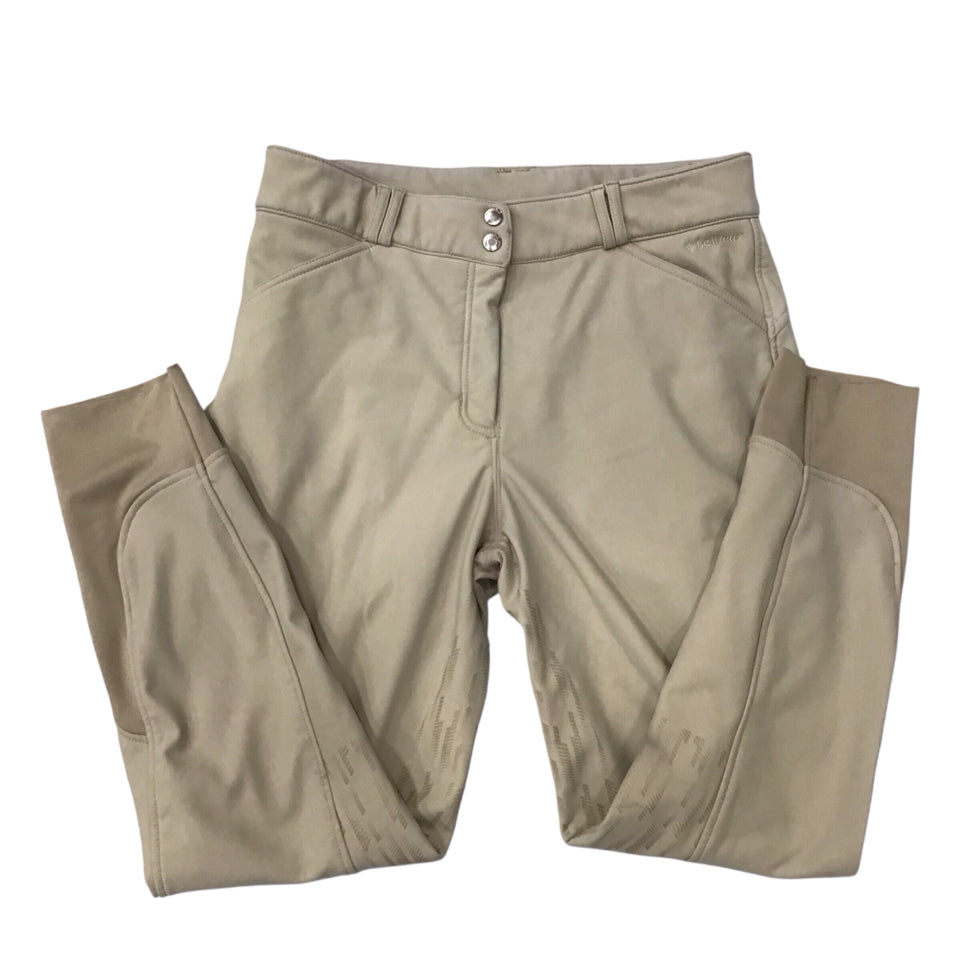 LeMieux DryTex Waterproof Fleece Lined Winter Breech Tan Used - H