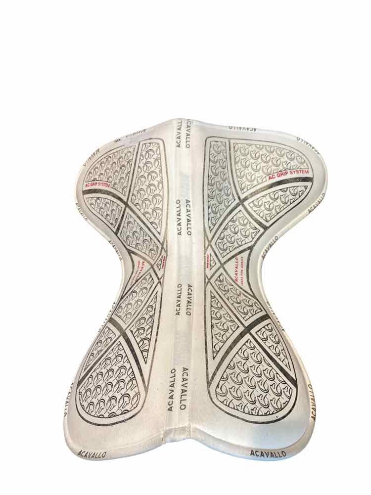 ACAVALLO new white half pad with grip
