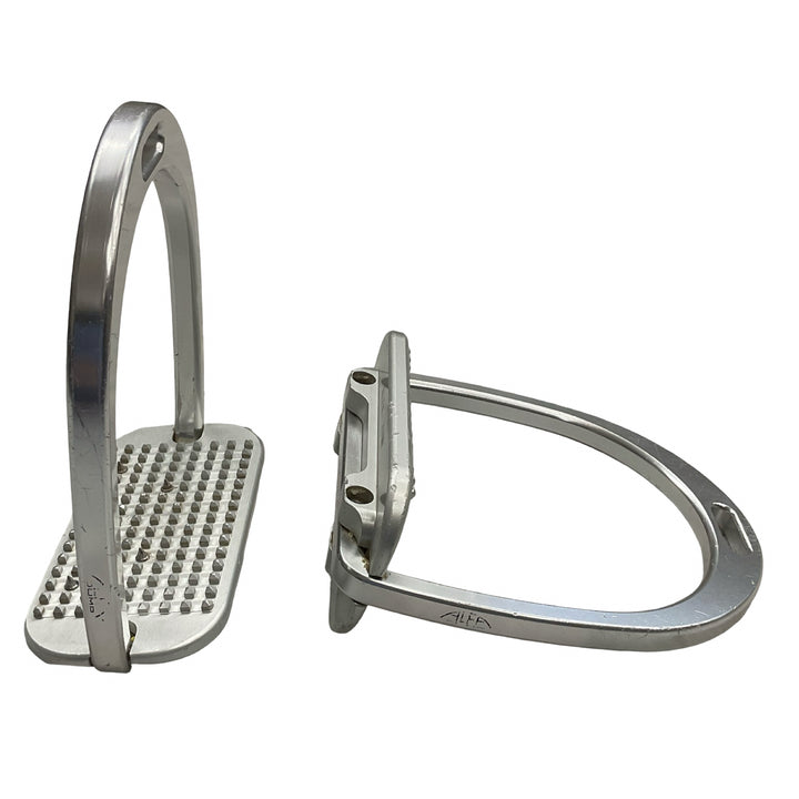 Voltaire 4.75" ALFA Jump Stirrups Flat Base Used
