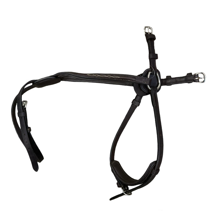 Vespucci Horse Raised Fancy Stitched Figure 8 Noseband Brown Used - H