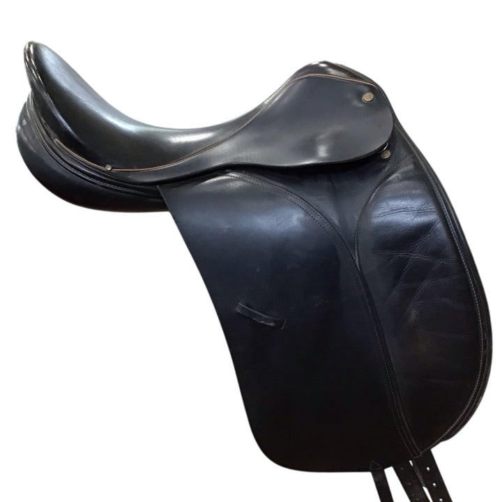 17" Crosby Prix St. George Wide Used Dressage Saddle - H