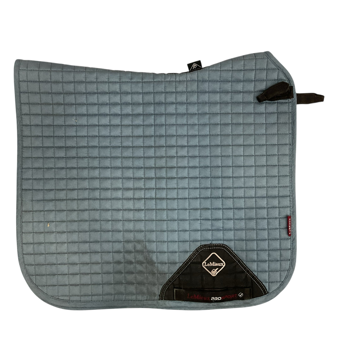 LeMieux Ice Blue Large Dressage Saddle Pad Used - H
