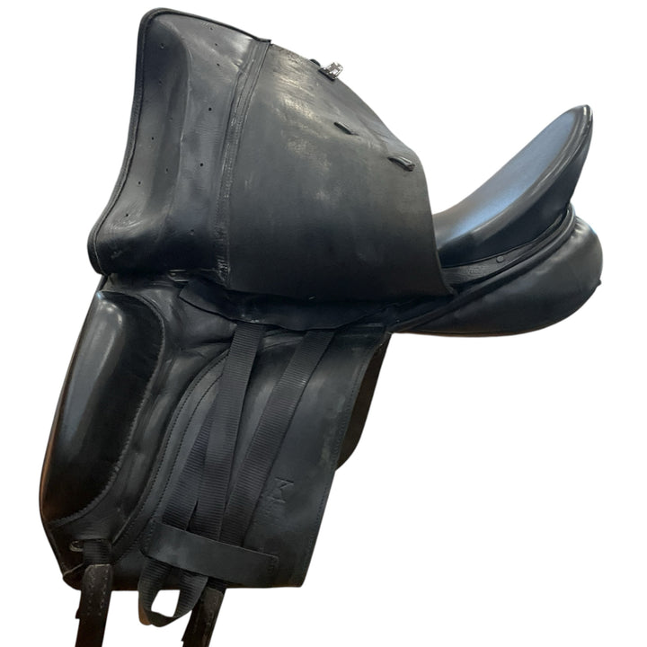 17.5" Albion SLK Medium Used Dressage Saddle - H