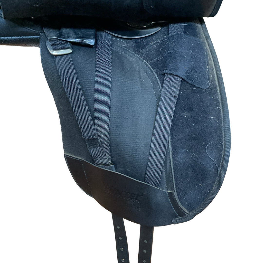16.5" Wintec 500 Wide Adjustable Used Dressage Saddle