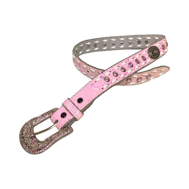 M&F WESTERN PRODUCTS 22 Angel Ranch Glitter Belt USED B