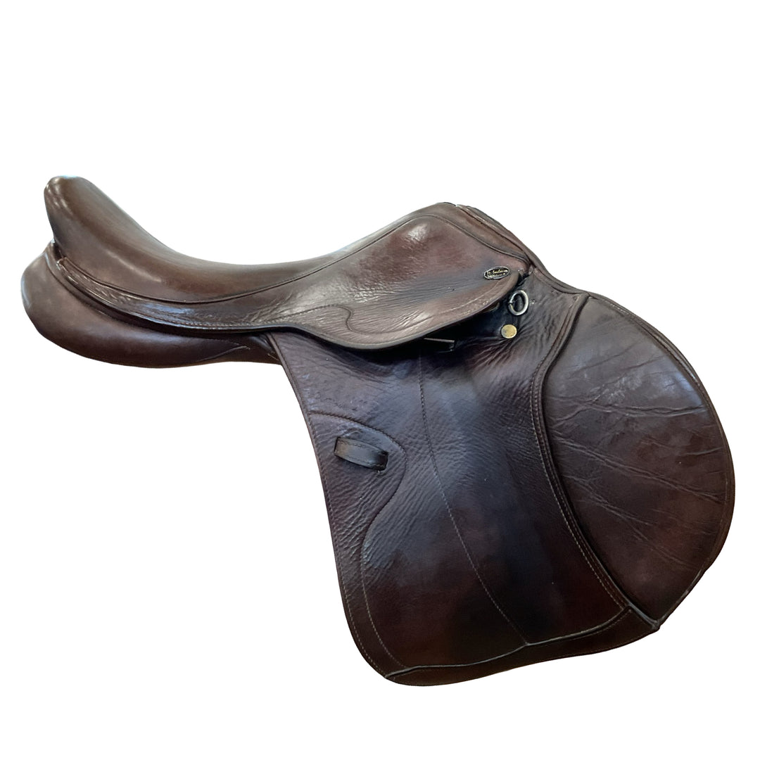 17" M. Toulouse Legano+4 Adjustable Used Hunter/Jumper Saddle