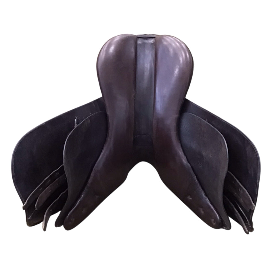 17" Pessoa Rodrigo XCH Adjustable Used Hunter/Jumper Saddle - H