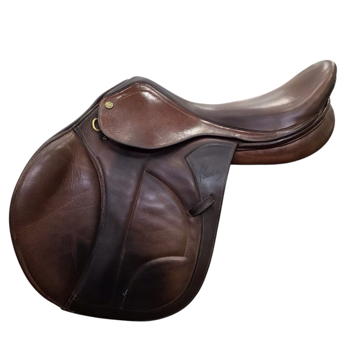 17" Pessoa XCH Adjustable Used Hunter/Jumper Saddle - H