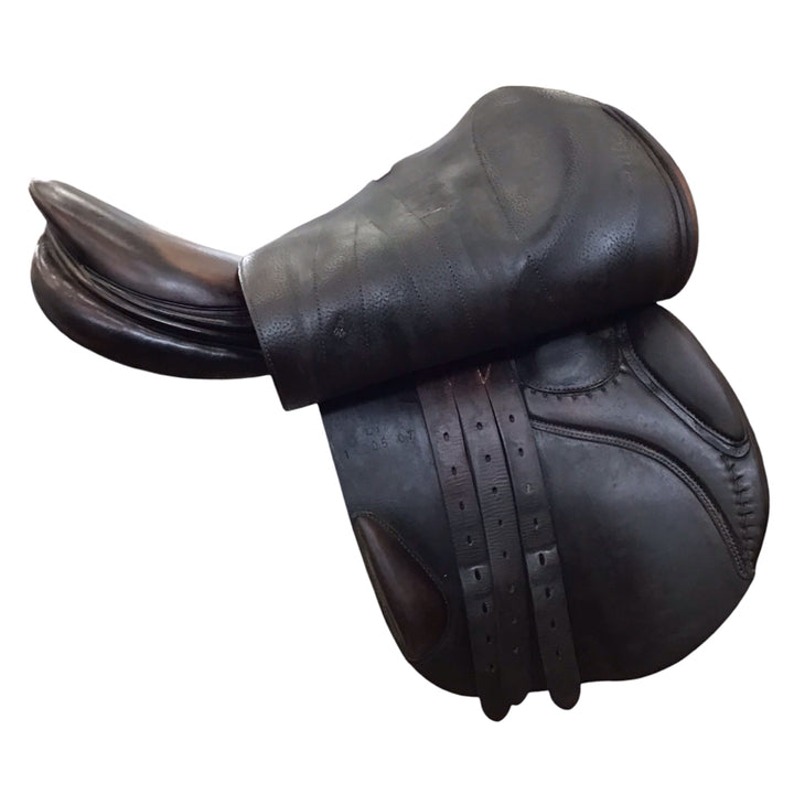 17" Butet Premium Half-Deep Medium Used Hunter/Jumper Saddle - H