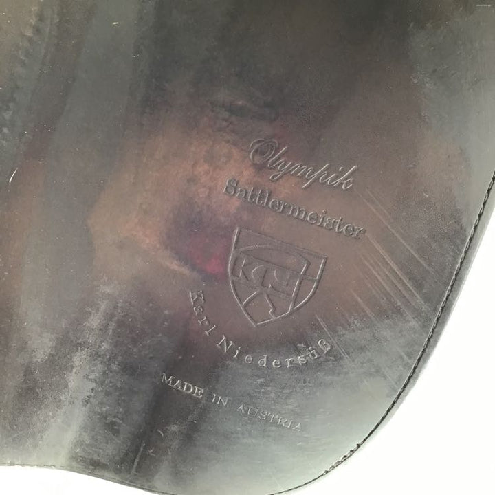 17" Karl Niedersuss Olympik used dressage saddle B