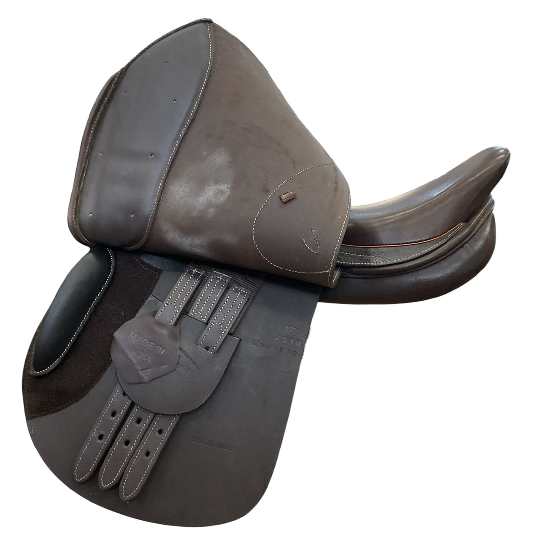 17" HDR Memor-X Medium Demo Condition Hunter/Jumper Saddle - H