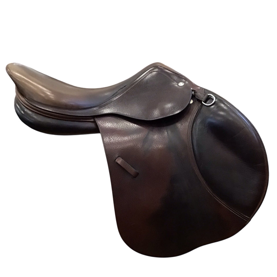 17" Amerigo DJ 2 Medium Used Hunter/Jumper Saddle - H