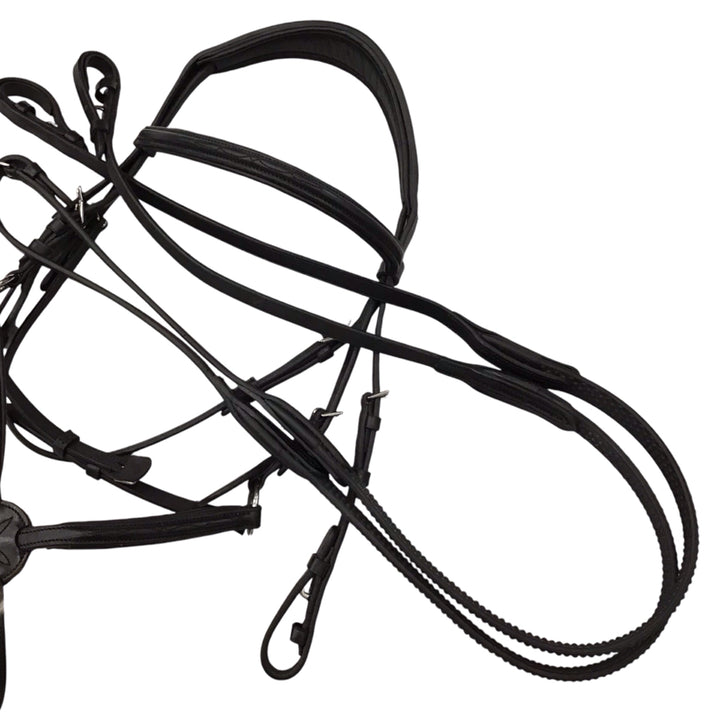 Pony Fancy Stitch Figure-8 Bridle with Reins New - H