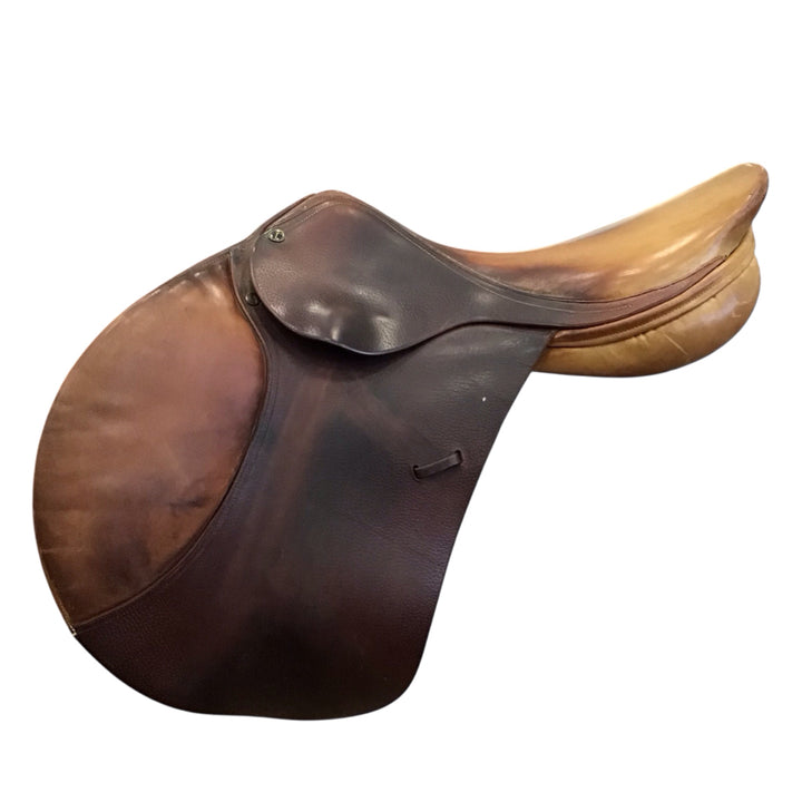 17.5" Dominus Medium Used Hunter/Jumper Saddle - H