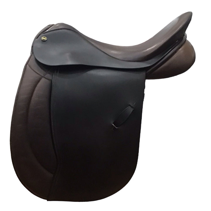 17.5" Derby House Wide Used Dressage Saddle - H