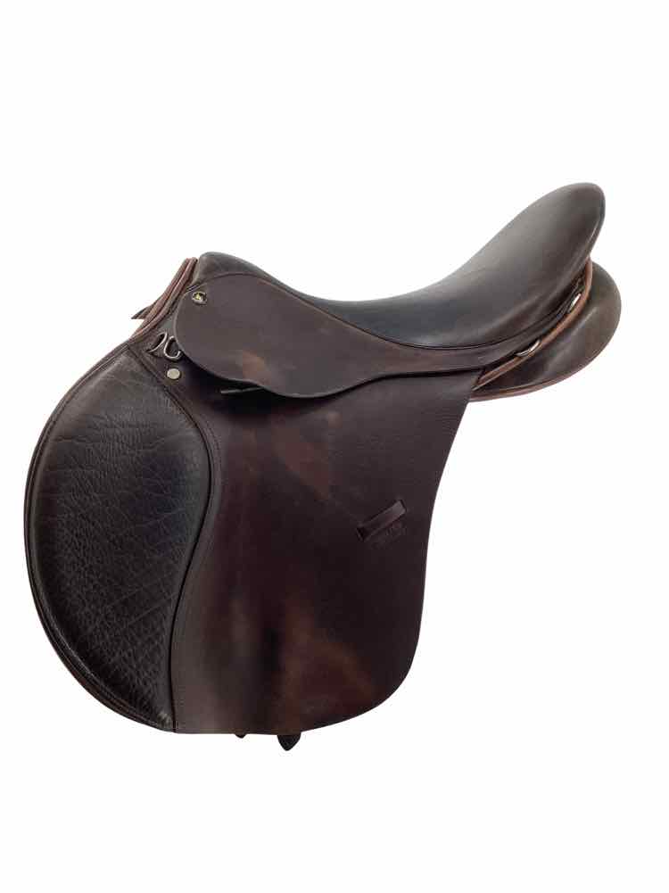 17" Centuar used wool flocked all purpose saddle B
