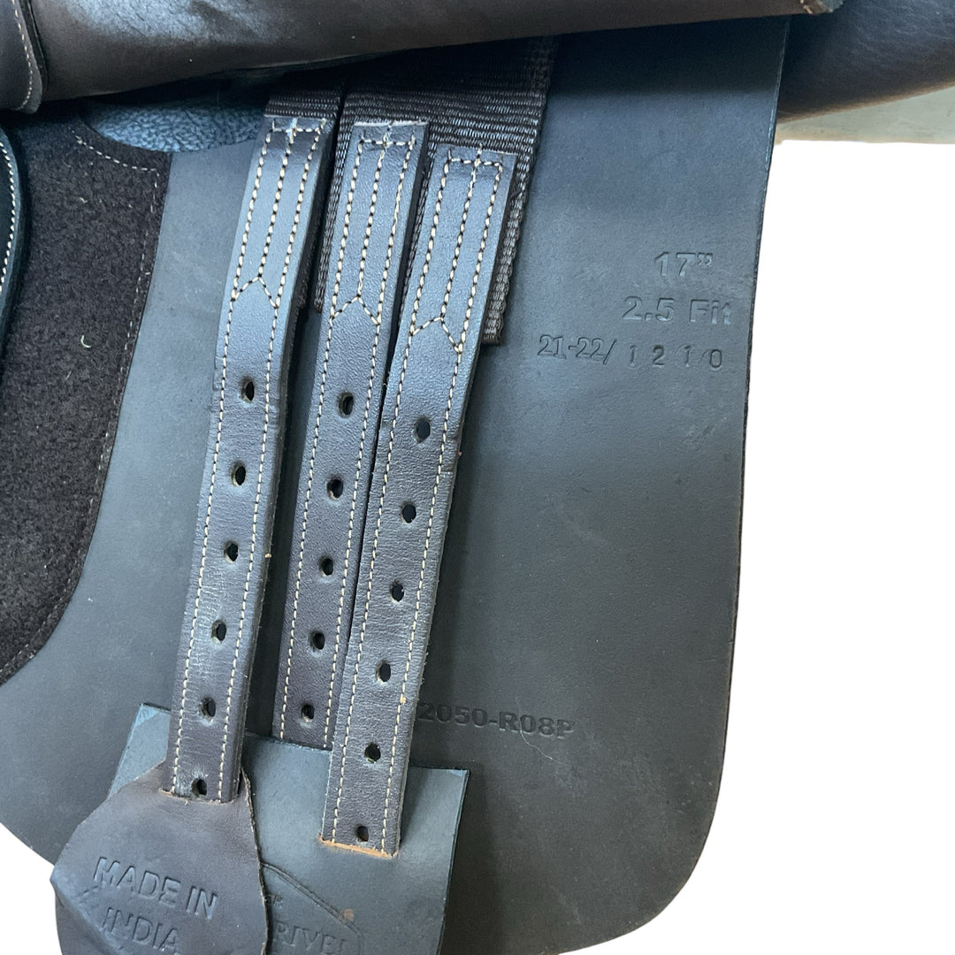 17" HDR Memor-X Medium Demo Condition Hunter/Jumper Saddle - H