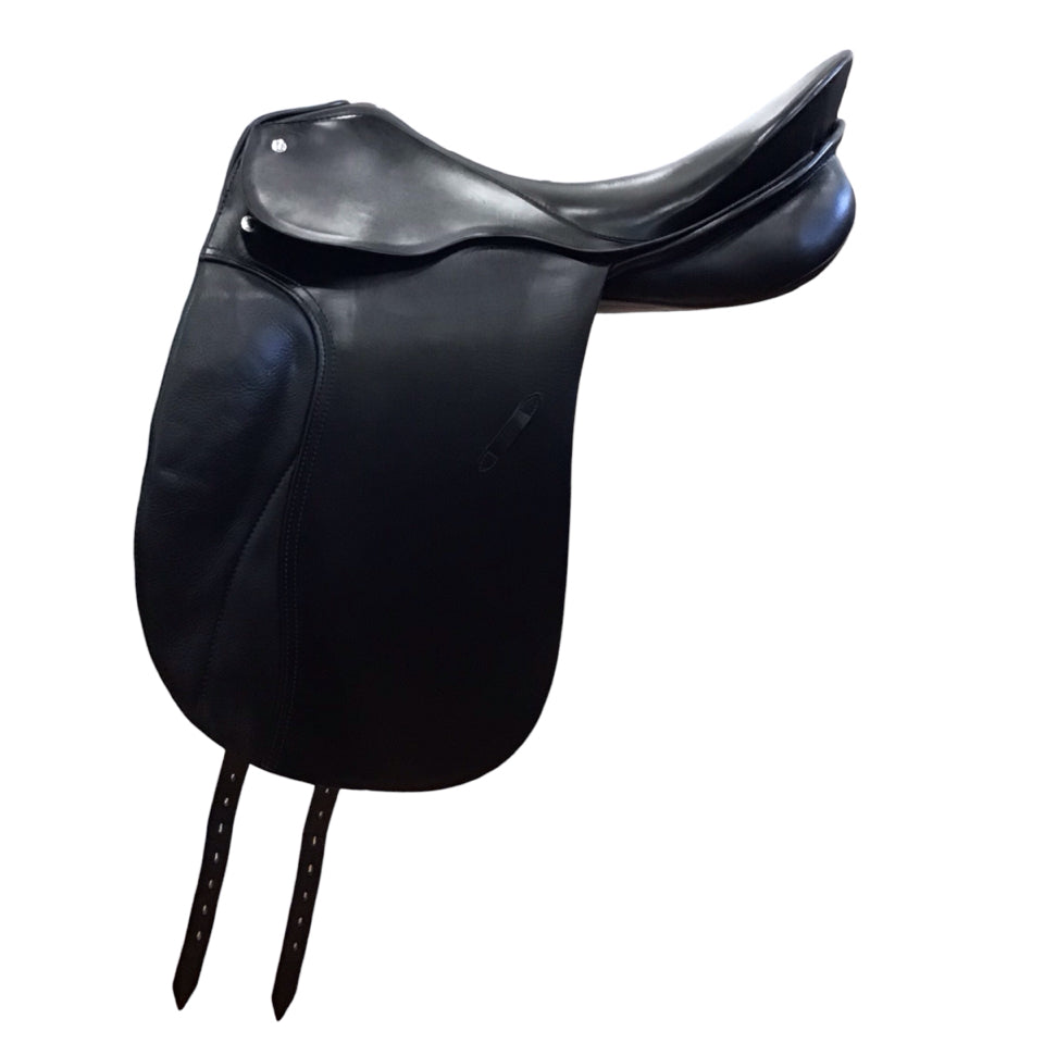 17.5" Passier Grand Gilbert Medium Used Dressage Saddle - H