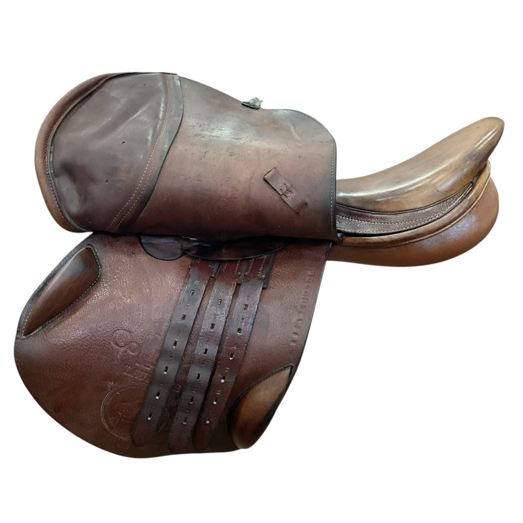 16.5" Collegiate Laureate Medium Used Hunter/Jumper Saddle - H