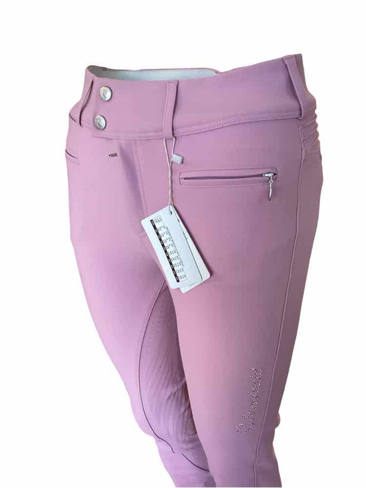 Samshield new ladies pink schooling breech size 36 full seat B