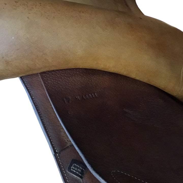 17" Amerigo Narrow Used Hunter/Jumper Saddle - H