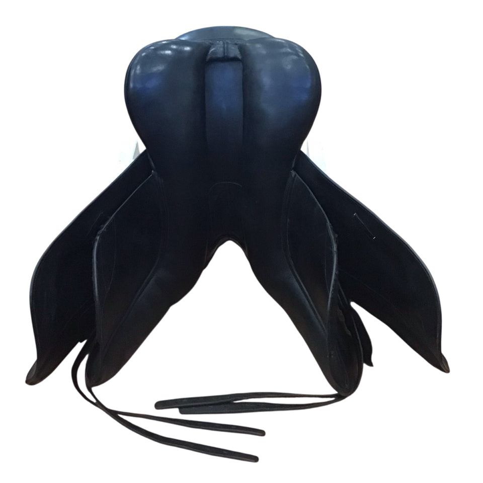 18" M. Toulouse Aachen Genesis Adjustable Used Dressage Saddle - H