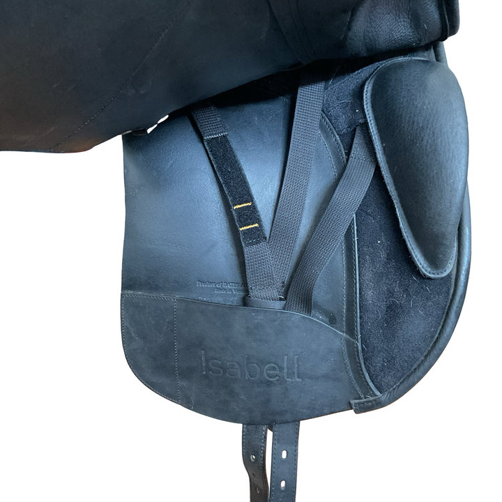 18" Bates Isabell Werth Adjustable Used Dressage Saddle