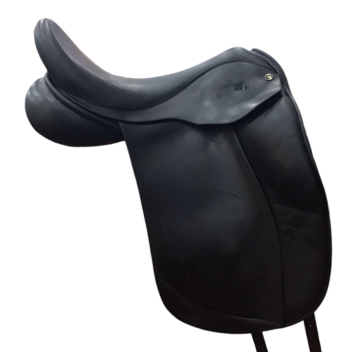 17.5" Hulsebos WB4 Medium/Wide Used Dressage Saddle - H