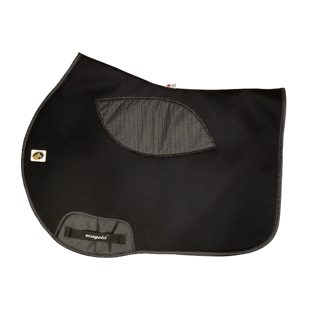 Ecogold The Leaf Jumper Saddle Pad w/ Memory Foam Black Used