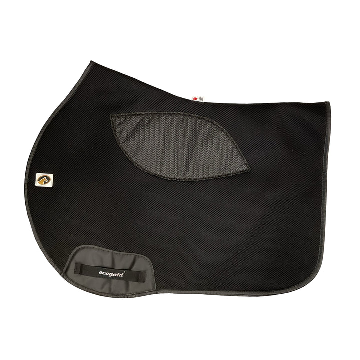Ecogold The Leaf Jumper Saddle Pad w/ Memory Foam Black Used