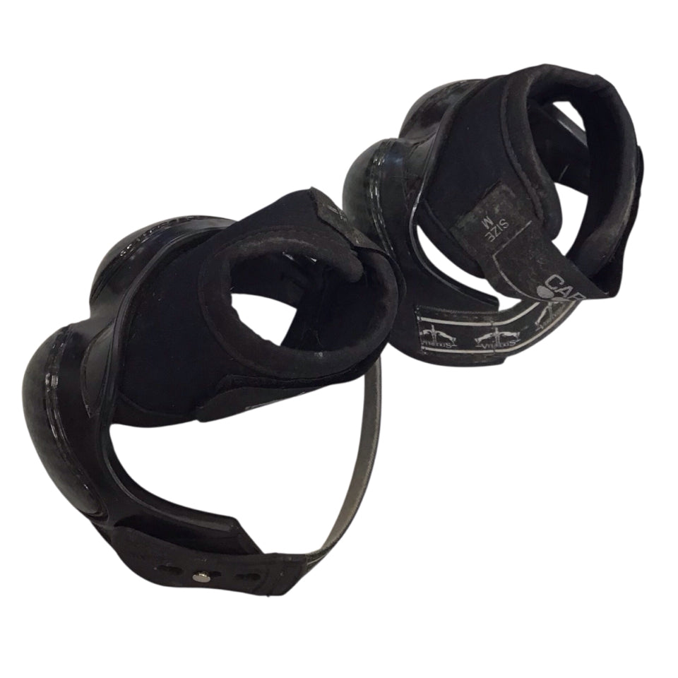 Veredus Black Carbon Shield Heel Protector Horse Used - H