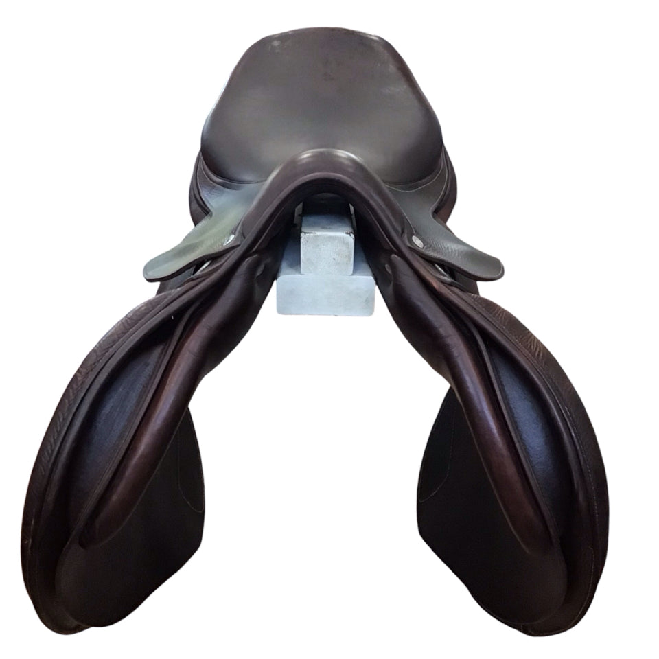 18" Antares Confort Medium Used Hunter/Jumper Saddle - H