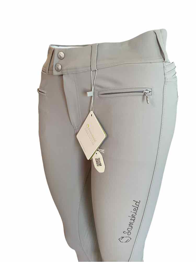 Samshield ladies new light grey size 26 schooling breech B