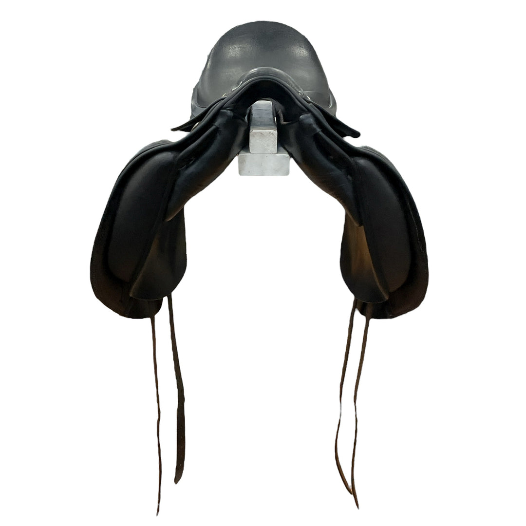 16.5" Custom Saddlery/Spirig 1874 28cm Med/Narrow Used Dressage Saddle - H