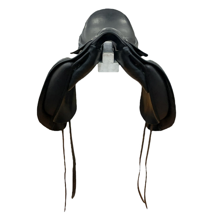 16.5" Custom Saddlery/Spirig 1874 28cm Med/Narrow Used Dressage Saddle - H