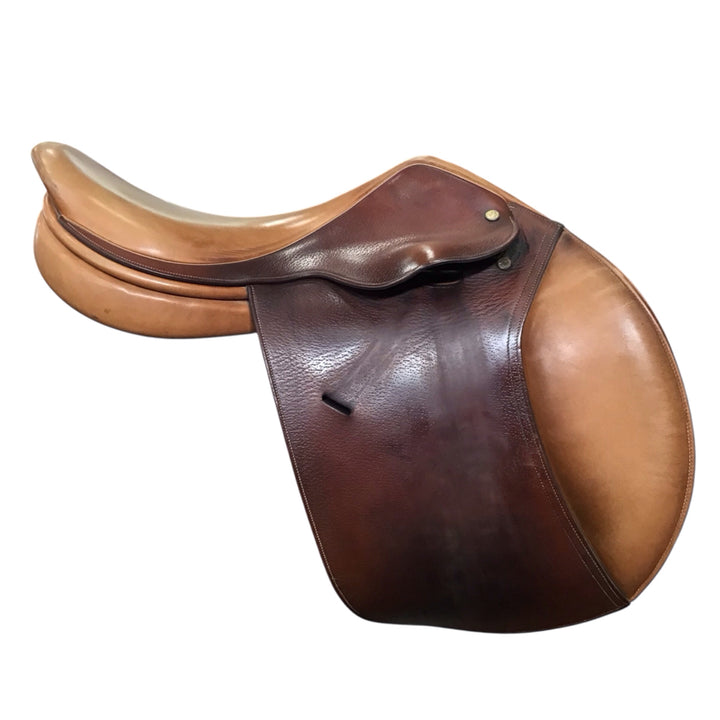 17.5" Crosby Centennial Wide Used Hunter/Jumper Saddle - H