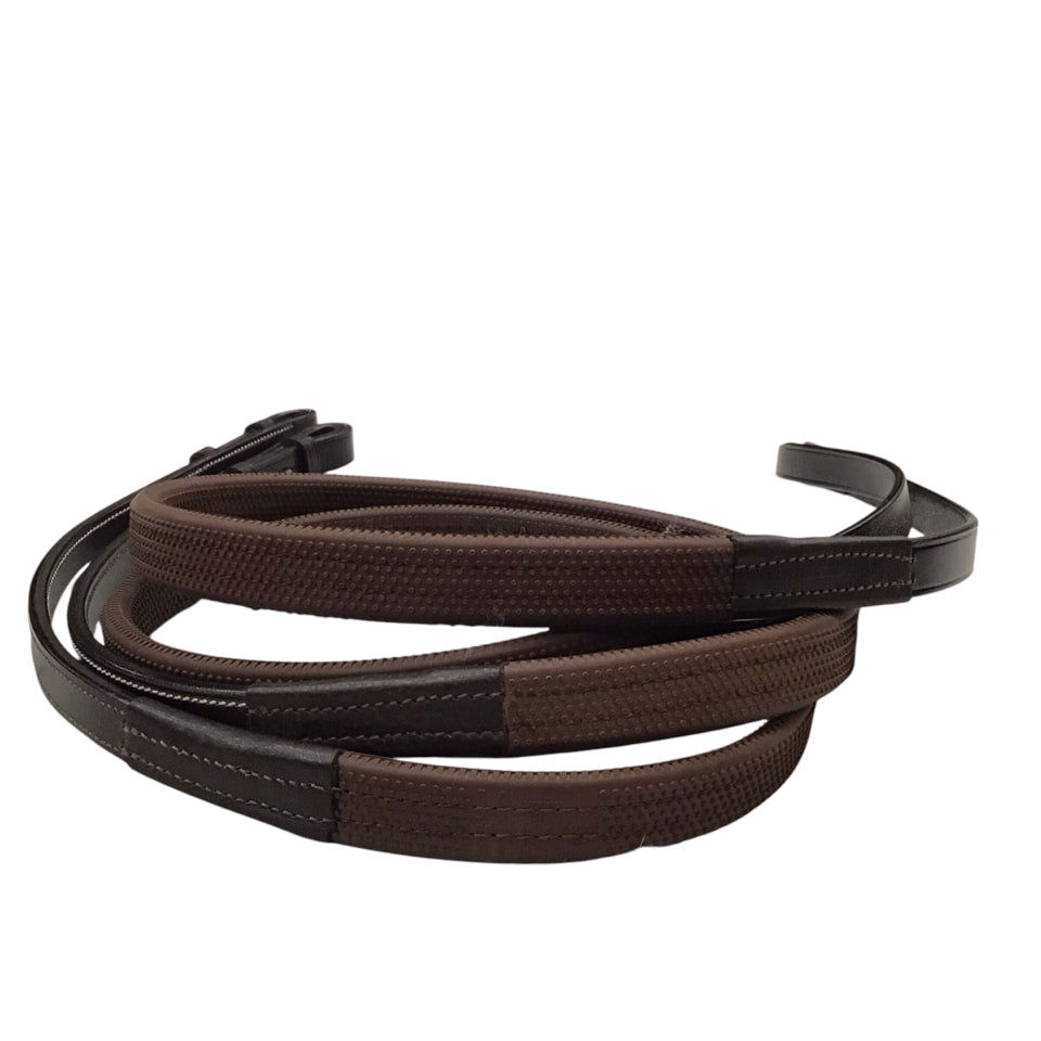 54" Kris Rubber Reins Like New - H